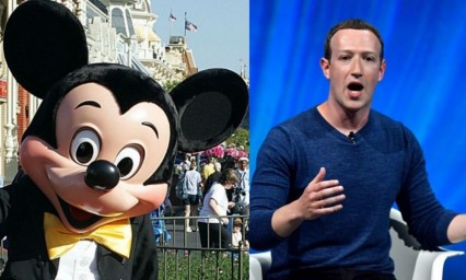 Disney dice adi&oacute;s a Facebook