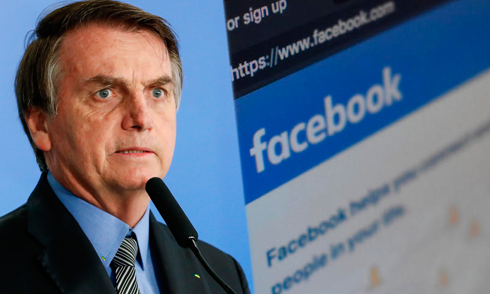 Obligan a Facebook a bloquear cuentas de partidarios de Bolsonaro