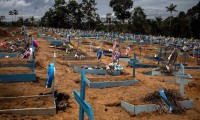 Muertes en Brasil por Covid superan las a 94 mil;  hay 2.7 millones de casos