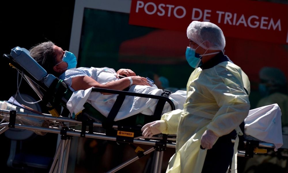 Brasil es el segundo país más afectado por la pandemia.