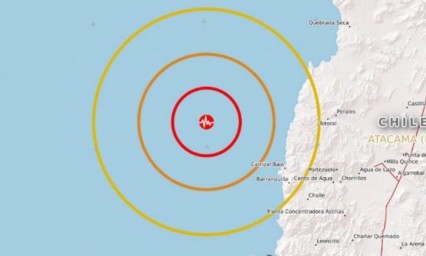 Fuerte sismo sacude Chile