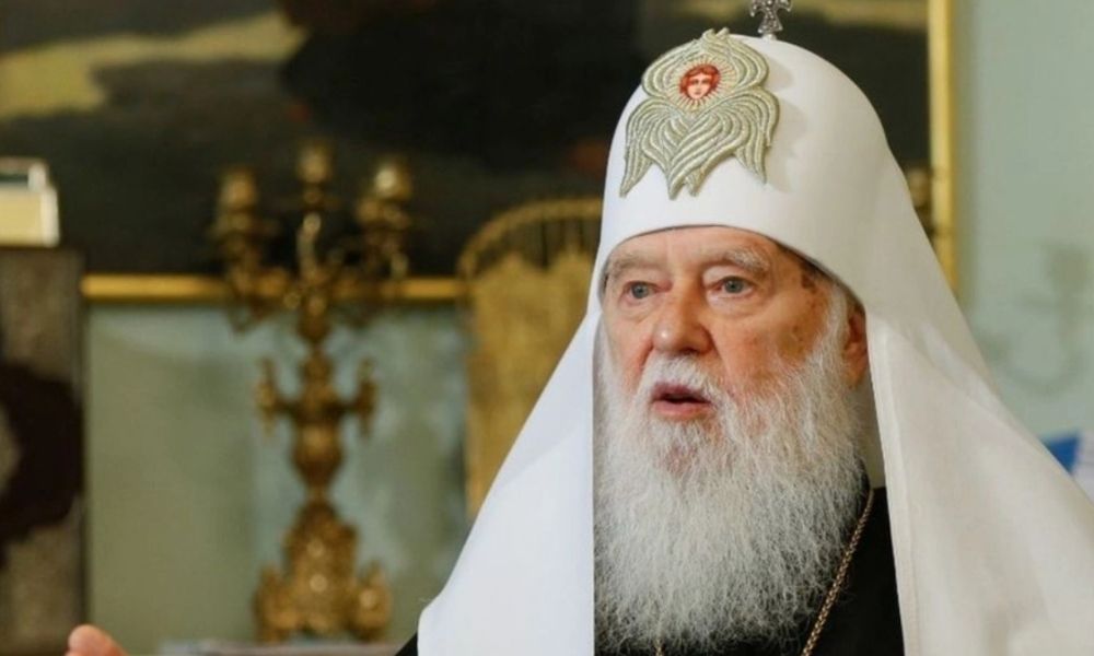 Contrajo coronavirus el líder de la Iglesia ortodoxa ucraniana