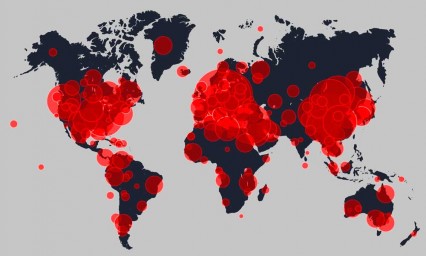 América rebasa los 18 millones de casos y total global llega a 37,6 millones