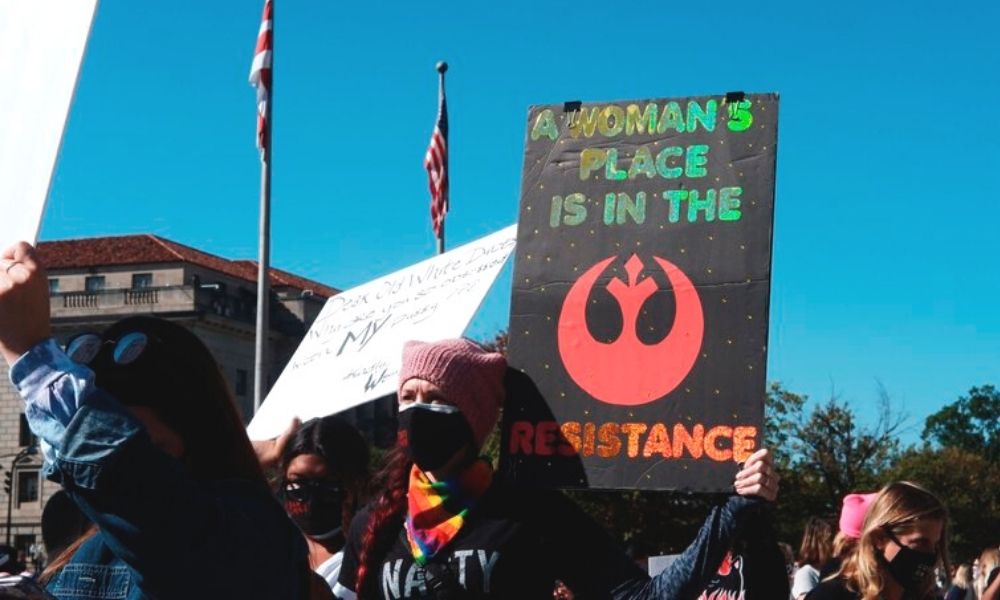La manifestación principal tuvo lugar en Washington DC.