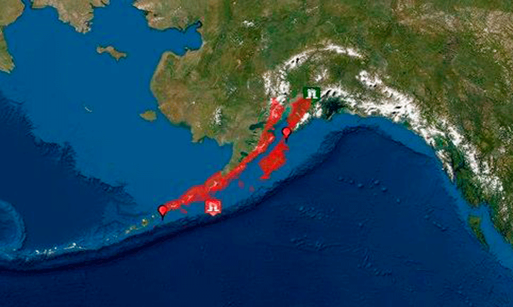 Sismo de 7.4 sacude península de Alaska 