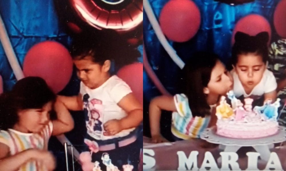 Historia del video viral de la niña que sopla la vela de cumpleaños de su hermana