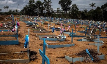 Brasil es segundo país del mundo con más muertos provocados por la crisis sanitaria.