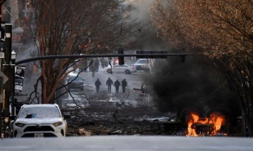 Un fuerte estallido sacudió esta mañana a Nashville