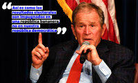George W Bush califica asalto al Capitolio como propio de una ‘república bananera’