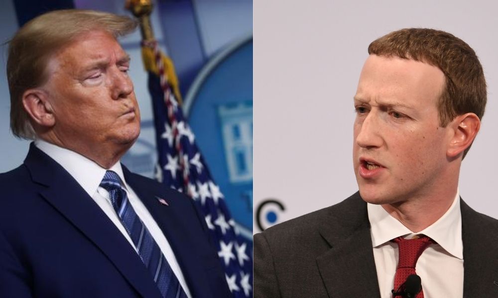 Mark Zuckerberg amplio bloqueo a Trump en Facebook e Instagram por toma del Capitolio