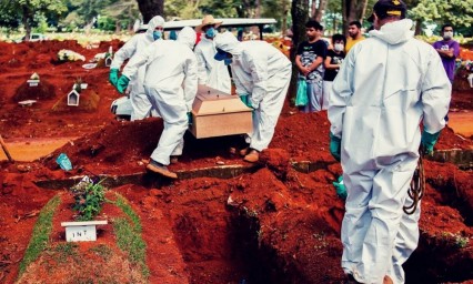 Covid-19 sigue golpeando a Brasil; registra más de 4 mil muertes nuevas 