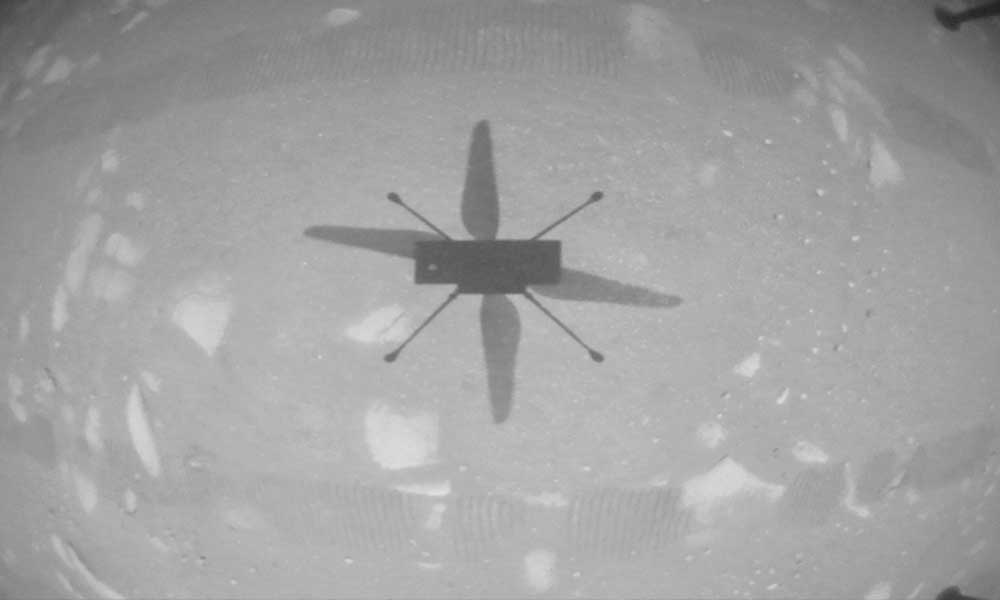 Helicóptero Ingenuity de la NASA hace historia al volar por primera vez a Marte