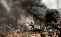 Continúan enfrentamientos entre palestinos y policía israelí 