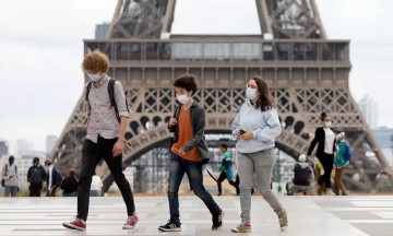 Francia continúa a la baja en su número de contagios por covid-19