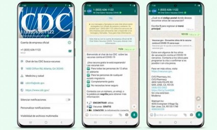 EU se alía con WhatsApp y habilita chat para promover la vacunación contra Covid-19 entre latinos