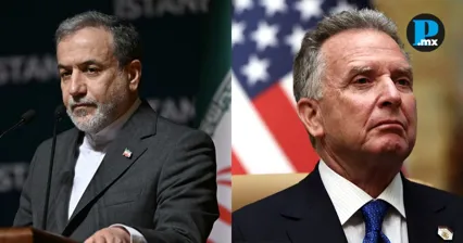 El canciller iran&iacute; Abbas Araghchi y el enviado especial estadounidense Steve Witkoff