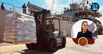 Alimentos y art&iacute;culos de higiene se encuentran entre la carga enviada a la isla