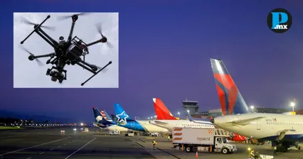 La FAA inform&oacute; que el cierre del espacio a&eacute;reo se debi&oacute; a la presencia de drones que habr&iacute;an ingresado al espacio a&eacute;reo estadounidense