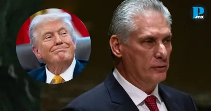 El presidente cubano, Miguel D&iacute;az-Canel y el presidente estadounidense, Donald Trump