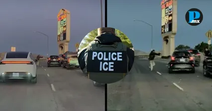 Im&aacute;genes extra&iacute;das directamente del video del incidente, grabado por una c&aacute;mara en veh&iacute;culo cercano