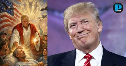 Trump desata pol&eacute;mica por publicar imagen como Jesucristo generada con IA
