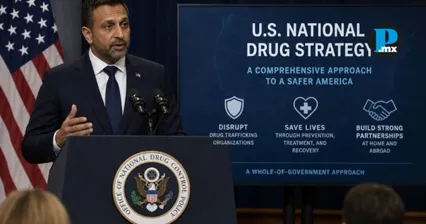 Documento de la Estrategia Nacional de Control de Drogas 2026 presentado por la Casa Blanca, que establece nuevas acciones contra el fentanilo y fija exigencias a M&eacute;xico.