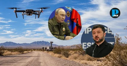 El Servicio de Inteligencia Exterior de Rusia acus&oacute; al gobierno de Ucrania de presuntamente capacitar a integrantes de c&aacute;rteles mexicanos en el uso de drones de combate.