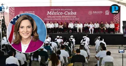 Mar&iacute;a Elvira Salazar pide a EU exigir cuentas a M&eacute;xico por m&eacute;dicos cubanos 