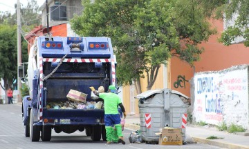 Empresa Olimpia reanuda recolección de basura en Tehuacán