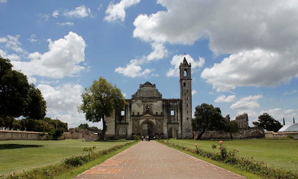 Ex convento de Tecali, uno de los más antiguos de México