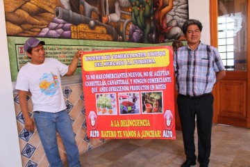 Acuerdan retiro de carretilleros en Tehuacán
