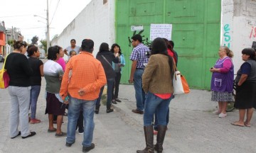 Protestan de nuevo contra corralón y mercado en Tehuacán