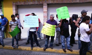 Procede Texmelucan contra manifestantes