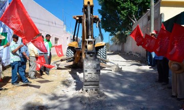 Inician obras gestionadas por Antorcha en Molcaxac