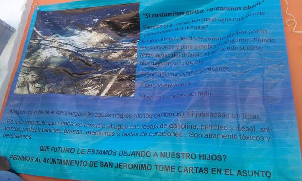 Acusan mal estado de planta tratadora en Xayacatlán