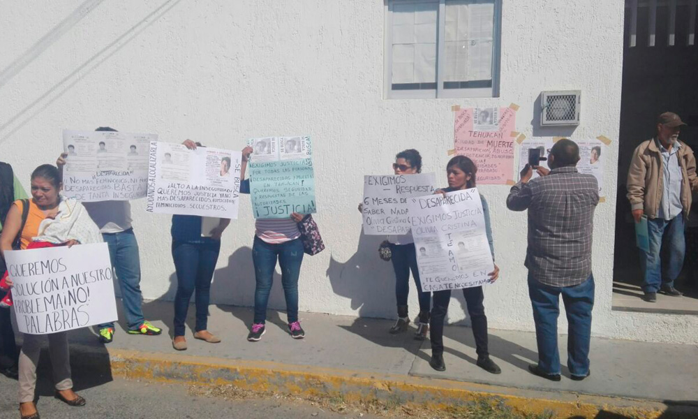 Exigen a FGE avances por desaparición de mujer en Tehuacán