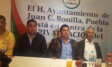 Niega alcalde apoyar privatización del agua 