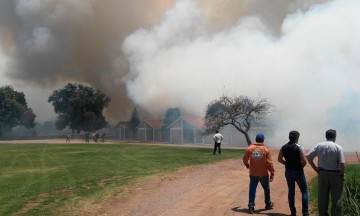 Arrasa incendio con 100 hectáreas en Zacatlán