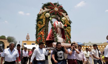 San Pedro Cholula da la bienvenida a las lluvias 