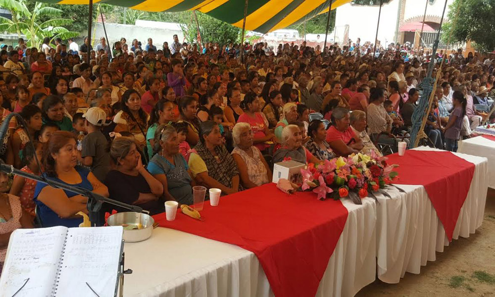 Agradecen a Edith Villa 