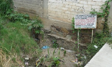 Reclaman por tiraderos clandestinos en Acatlán