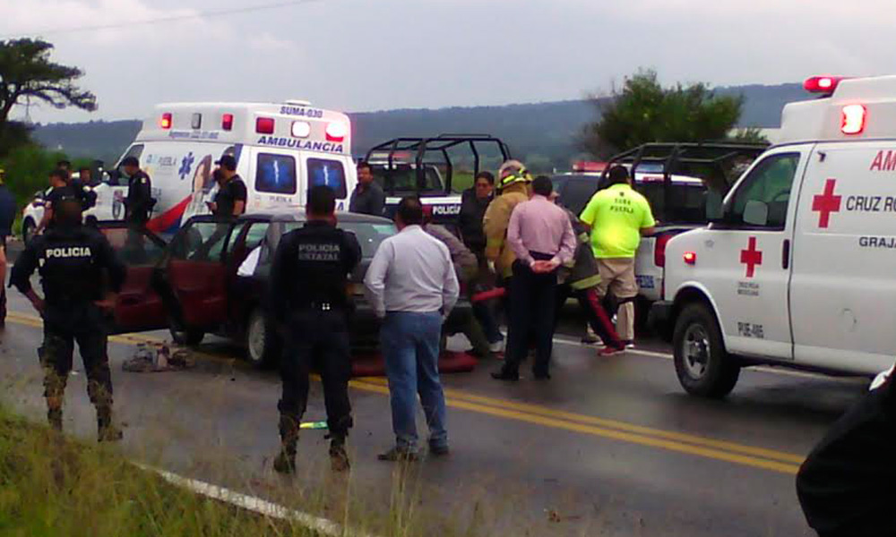 Registra 15 accidentes al mes tramo La Venta-Nopalucan