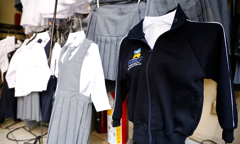 Realizará Canaive Tehuacán 350 mil uniformes escolares