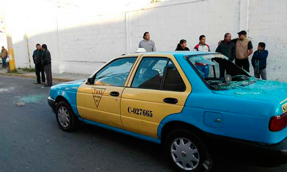 Denuncian taxistas ola de inseguridad