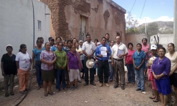 Edil despoja a iglesia de terreno