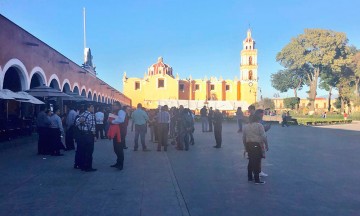 Reporta en San Pedro Cholula saldo blanco tras sismo