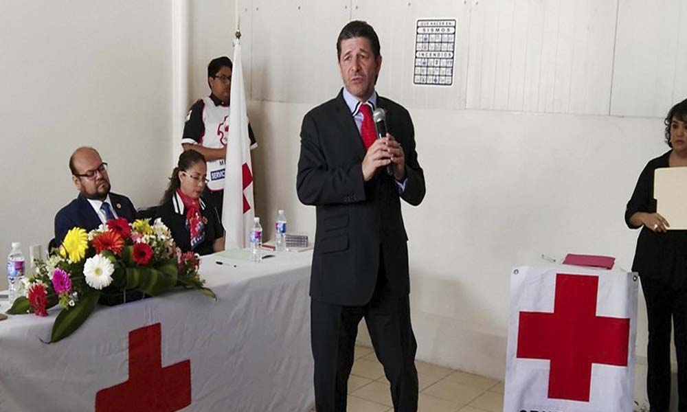 Reconstruirá Cruz Roja inmuebles dañados por 19-S