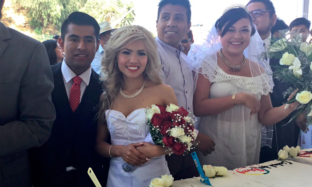 Celebran 200 bodas en San Pedro Cholula 
