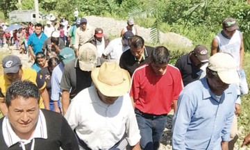 Se unen mixtecos poblanos a Marcha-Caravana Los Olvidados