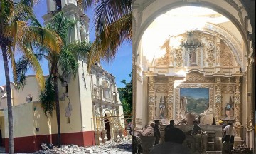 Inician reconstrucción de iglesias en la Mixteca